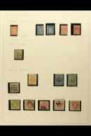 1859-1903 OLD TIME COLLECTION Presented On Album Pages. A Most Useful Mint & Used Range With A Shaded... - Venezuela