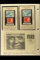 SATIRICAL CINDERELLAS - WILKINSBURG STAMP CLUB A Fascinating And Unusual Collection Written Up On Leaves. Features... - Other & Unclassified