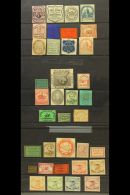 LOCAL STAMPS 19th Century Mint All Different Group Of Various Bogus Issues And Old Forgeries & Reprints... - Autres & Non Classés