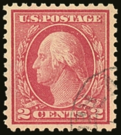 1915 2c Pale Carmine- Red Perf 11, Wmk 190, Scott 461, Very Fine - Extremely Fine Used With Delightful Corner... - Other & Unclassified