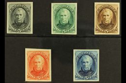 1875 PRESIDENT TAYLOR "GOODALL" DIE PROOFS. A Rare Complete Set Of The 1875 5c President Taylor So-called... - Other & Unclassified