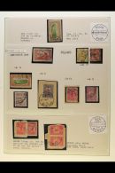 USED IN IRAQ 1870's-1910's WONDERFUL POSTMARKS COLLECTION. An Important Collection Of Fine Used Stamps Showing... - Andere & Zonder Classificatie