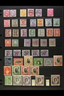 1886-1951 ALL DIFFERENT MINT COLLECTION Presented Neatly On Stock Pages. Includes 1886-88 1d & 2d, 1891 4d On... - Tonga (...-1970)