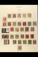 1882-1918 FINE USED COLLECTION Neatly Presented In Mounts On Album Pages. A Delightful Collection Of Cross &... - Autres & Non Classés