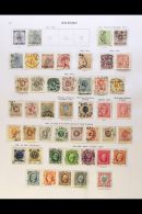 1855 - 1935 EXTENSIVE FINE USED COLLECTION Presented On Album Pages. Includes 1855 4sk Blue, 1858 Set Complete To... - Altri & Non Classificati