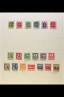 ANDORRA 1928-1953 ALL DIFFERENT Mint & Used Collection Presented On Album Pages. Includes 1928 Opt'd Used Set... - Altri & Non Classificati
