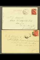 1913 & 1914 Ppc And Cover To UK Franked Ed VII And Geo V Southern Nigeria 1d Tied By Creektown Southern... - Nigeria (...-1960)