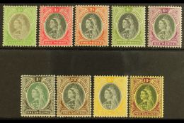 1901-02 Complete Definitive Set, SG 1/9, Fine Mint. (9 Stamps) For More Images, Please Visit... - Nigeria (...-1960)