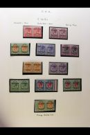 1923-52 FINE MINT / NHM COLLECTION Presented Neatly In An Album. Includes 1923 King's Heads In Fine Mint Pairs... - Afrique Du Sud-Ouest (1923-1990)