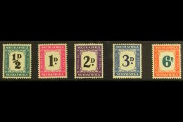 POSTAGE DUE 1948-49 Complete Set, SG D34/38, Very Fine Mint (5 Stamps) For More Images, Please Visit... - Ohne Zuordnung