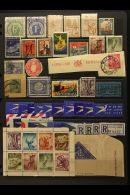 CINDERELLAS An Interesting Collection On A Stock Page, Inc Central South African Railways 6d & 1s Stamps,... - Ohne Zuordnung