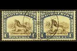 1930-44 1s Brown & Deep Blue, Watermark Upright, SG 48, Superb Used. For More Images, Please Visit... - Non Classificati