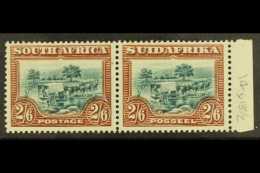 1927-30 2s6d Green & Brown, Perf.14x13½ Down, SG.37a, Never Hinged Mint And Scarce Thus. For More... - Zonder Classificatie