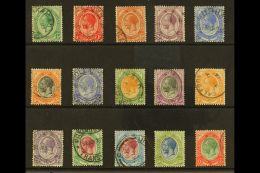 1913-24 KGV Complete Set, SG 3/17, Fine Cds Used, Fresh. (15 Stamps) For More Images, Please Visit... - Ohne Zuordnung