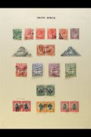 1910-1952 FINE USED COLLECTION On Leaves, Inc 1913-24 To 5s, Plus 1½d Tete-beche Pair & Coil P14ximperf... - Unclassified