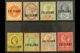 ZULULAND 1888 ½d To 6d Overprinted, Mint, SG 1/8, Some Vals Lightly Toned Otherwise Fine And Fresh. (8... - Zonder Classificatie
