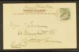 TRANSVAAL 1904 (19 Jul) Picture Postcard Addressed To England, Bearing ½d KEVII Tied By The Scarce... - Ohne Zuordnung