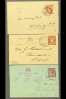 NATAL An Attractive Range Of Used Postal Stationery From Smaller Offices, With 1892 ESTCOURT On ½d Wrapper;... - Ohne Zuordnung