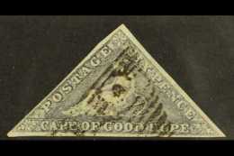 CAPE OF GOOD HOPE 1855-63 6d Slate-lilac/blued Paper, SG 7c, Fine Used With 3 Margins And Lovely Original Colour.... - Ohne Zuordnung