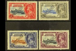 1935 Silver Jubilee Set Complete, Perforated "Specimen", SG 86s/89s, Very Fine Mint Part Og. (4 Stamps) For More... - Somaliland (Protectorate ...-1959)