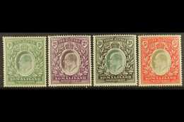 1904 1r, 2r, 3r, And 5r Definitive Top Values, SG 41/44, Very Fine Mint. (4 Stamps) For More Images, Please Visit... - Somaliland (Protectorat ...-1959)