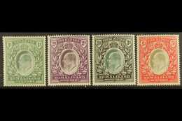 1904 1r, 2r, 3r, And 5r Definitive Top Values, SG 41/44, Very Fine Mint. (4 Stamps) For More Images, Please Visit... - Somaliland (Protectoraat ...-1959)