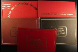 1983-89 YEARBOOK SELECTION A Delightful Range Yearbooks, Issued By The Singapore Philatelic Bureau &... - Singapur (...-1959)