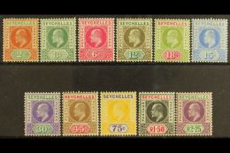 1903 Complete Definitive Set, SG 46/56, Fine Mint. (11 Stamps) For More Images, Please Visit... - Seychellen (...-1976)