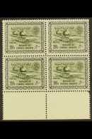 1960-61 200p Bronze-green And Black Gas Oil Plant Definitive, SG 411, Never Hinged Mint Block Of Four, Two Stamps... - Arabie Saoudite