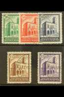 1932 Post Office Inauguration Set Complete, Sass S29, Very Fine Used. (5 Stamps) For More Images, Please Visit... - Altri & Non Classificati