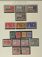 1935-70 All Different Very Fine Used Collection, Includes 1935 Jubilee Set, 1938-50 Complete Definitive Set With... - St.Kitts En Nevis ( 1983-...)