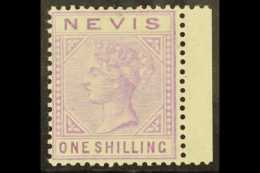 1882-90 1s Pale Violet, SG 34, Very Fine Mint With Margin For More Images, Please Visit... - St.Christopher-Nevis-Anguilla (...-1980)