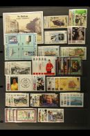 1989-1992 COMPLETE NEVER HINGED MINT COLLECTION On A Stock Page, All Different, Complete (no Mini-sheets) From... - Isola Di Sant'Elena