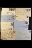 LATVIA - COVERS & CARDS. 1862-1917 Interesting Collection Of Covers & Postcards, Inc 1862 Entire Letter... - Autres & Non Classés