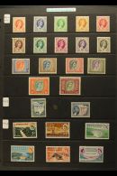 1954-1963 COMPLETE MINT A Very Fine Mint (some Never Hinged) COMPLETE BASIC RUN, SG 1/49. Lovely! (51 Stamps) For... - Rhodesië & Nyasaland (1954-1963)