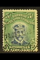 1913-19 5s Blue & Yellow-green, Admiral, Die II, Perf. 14, SG 238, Very Fine Used For More Images, Please... - Other & Unclassified