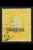 MADEIRA 1879-80 150r Yellow Perf 13½, SG 74, Fine Used With ISPP Photo Certificate For More Images, Please... - Autres & Non Classés