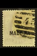 MADEIRA 1868-70 240r Reddish Lilac, Type I Opt, Perf 12½, SG 21, Used With "45" Barred Cancel And Some... - Andere & Zonder Classificatie