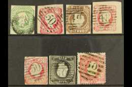 AZORES FORERUNNERS 1856-1867 All Different Group Of Used Stamps, Inc "48" (Angra), "49" (Horta) And Five "50"... - Autres & Non Classés