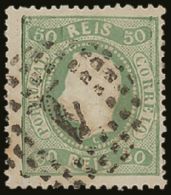 1867 50r Pale Green, Curved Label, Perf 12½, SG 59, Very Fine Used, Centered Slightly Right. For More... - Autres & Non Classés