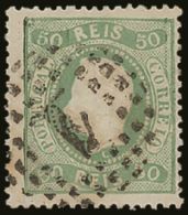 1867 50r Pale Green, Curved Label, Perf 12½, SG 59, Very Fine Used, Centered Slightly Right. For More... - Other & Unclassified