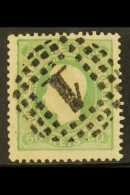 1867 50r Green Curved Label, Mi. 29, Superb Used With Almost Full '1' Dotted Cancel, Good Colour And Perfs.  For... - Other & Unclassified