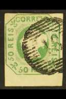 1853 50r Green, Mi 3a, Four Margins, Very Fine Used For More Images, Please Visit... - Other & Unclassified