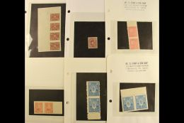 1889-1962 PROOFS, VARIETIES & ERRORS. An Interesting Very Fine Mint (mostly Never Hinged) Collection In... - Paraguay