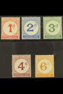 POSTAGE DUES 1950 Set Complete, SG D1/5, Very Fine Mint. (5 Stamps) For More Images, Please Visit... - Nyassaland (1907-1953)