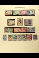 1953-63 SUPERB MINT COLLECTION Complete For The Period, Includes 1953 Defin Set, 1963 Defin Set, With This Set... - Northern Rhodesia (...-1963)