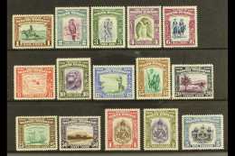 1939 Pictorial Definitives Complete Set, SG 303/17, Very Fine Lightly Hinged Mint (15 Stamps) For More Images,... - North Borneo (...-1963)