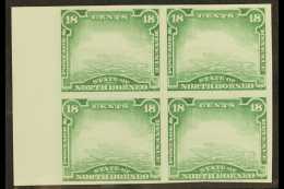 1894 Plate PROOF Of 18c (frame Only) As SG 78, As A Marginal Imperf Block Of 4 In Green & White. Unused (1... - Bornéo Du Nord (...-1963)