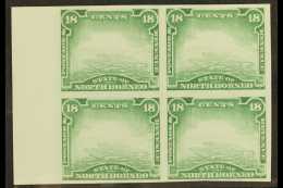 1894 Plate PROOF Of 18c (frame Only) As SG 78, As A Marginal Imperf Block Of 4 In Green & White. Unused (1... - Borneo Del Nord (...-1963)