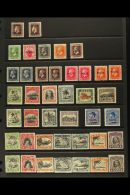 1917-1936 ALL DIFFERENT VERY FINE MINT With 1917 KGV 3d Both Perfs (SG 22/22b); 1917-21 KGV Overprinted "NIUE"... - Niue